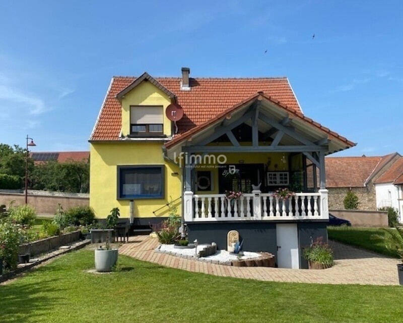 Maison en viager-120m²-Très bon état - Photo façade arrière balva