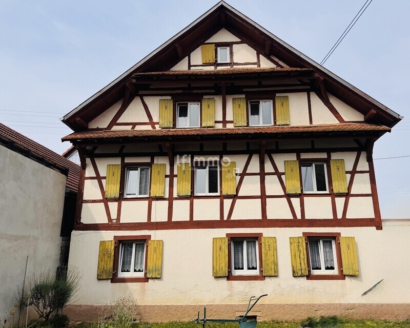 Maison Alsacienne de 147m2 + grande dépendance et terrain  - Img 1709