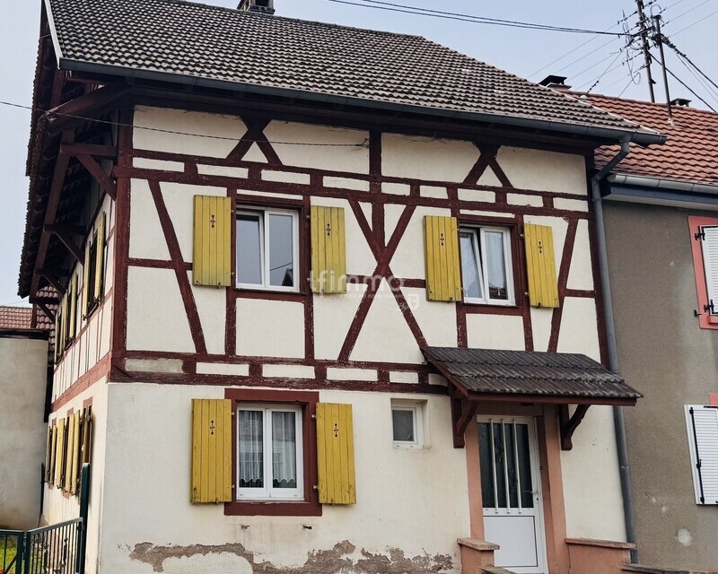 Maison Alsacienne de 147m2 + grande dépendance et terrain  - Img 1712