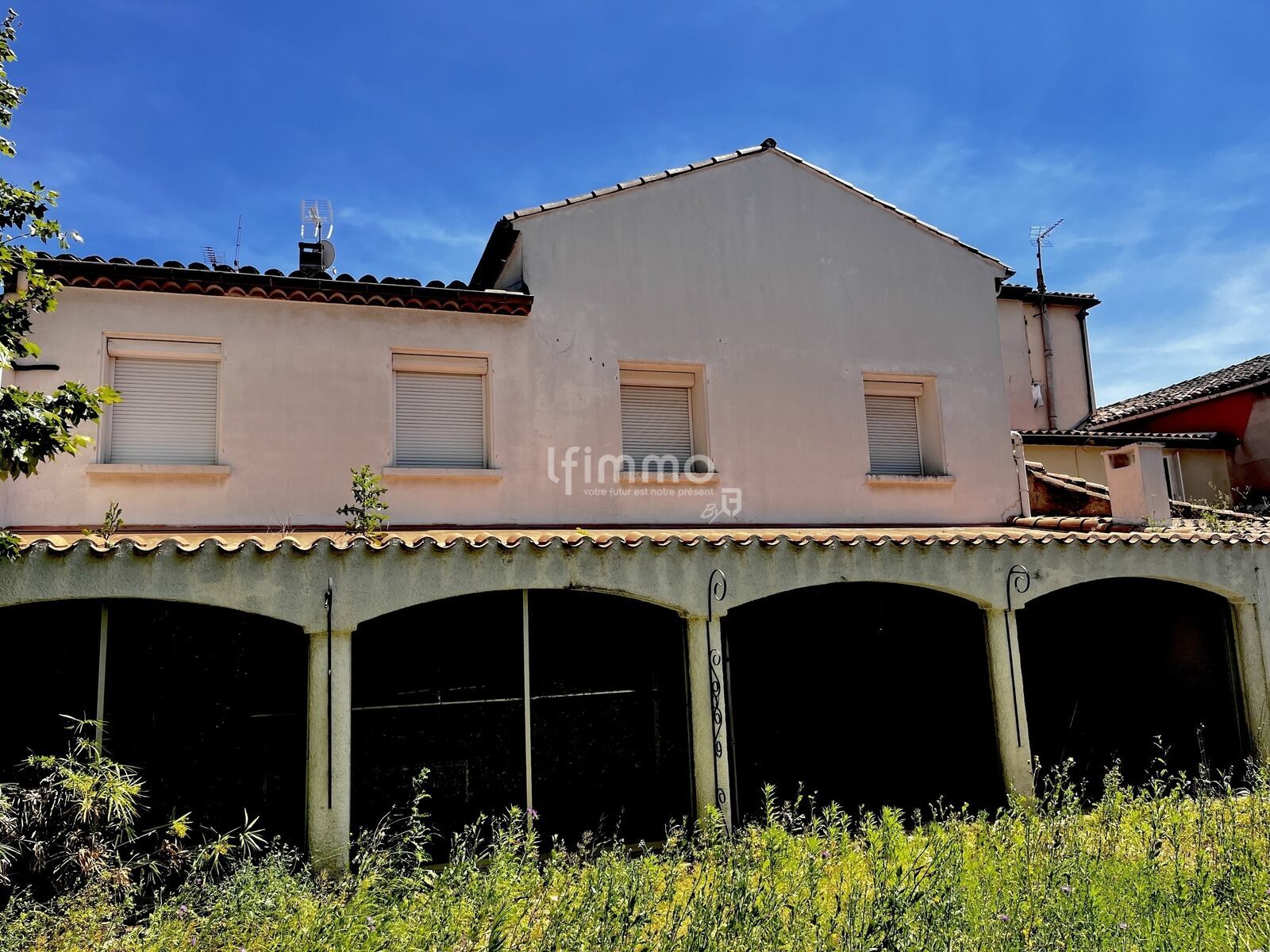 Maison avec jardin appartement indépendant centre-ville de Narbonne - Facade