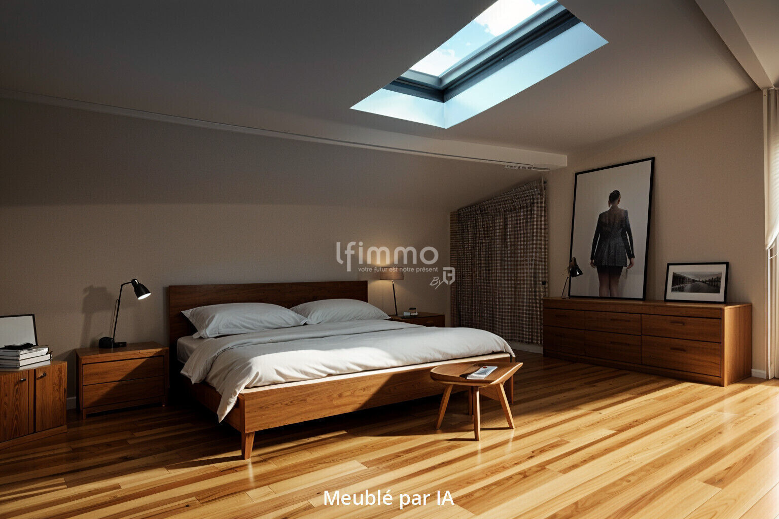 Duplex avec jouissance cour commune – Ivry-sur-Seine - Chambre 1