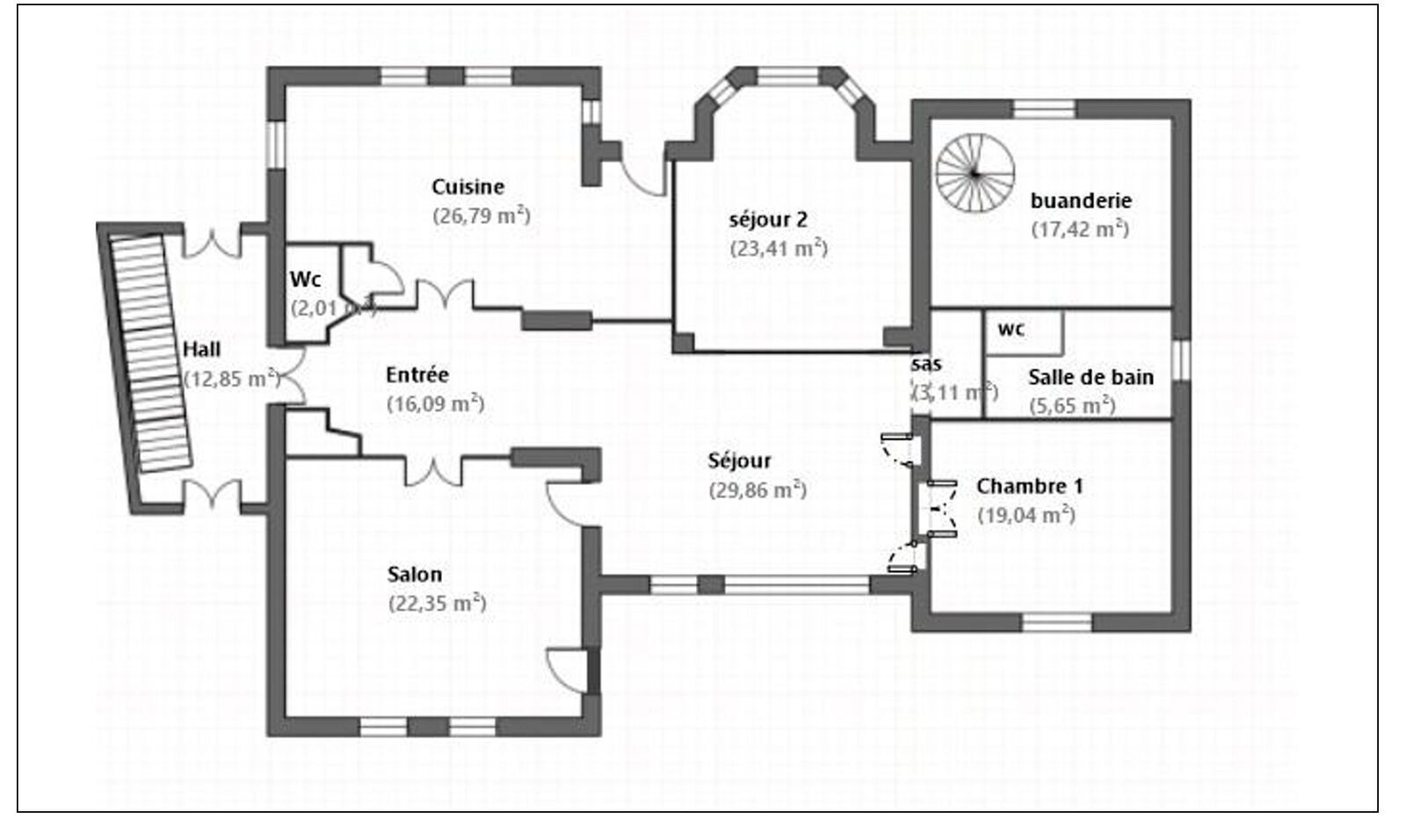Maison de caractère 350 m² + dépendance jardin 1133 m² - Bas st chamond
