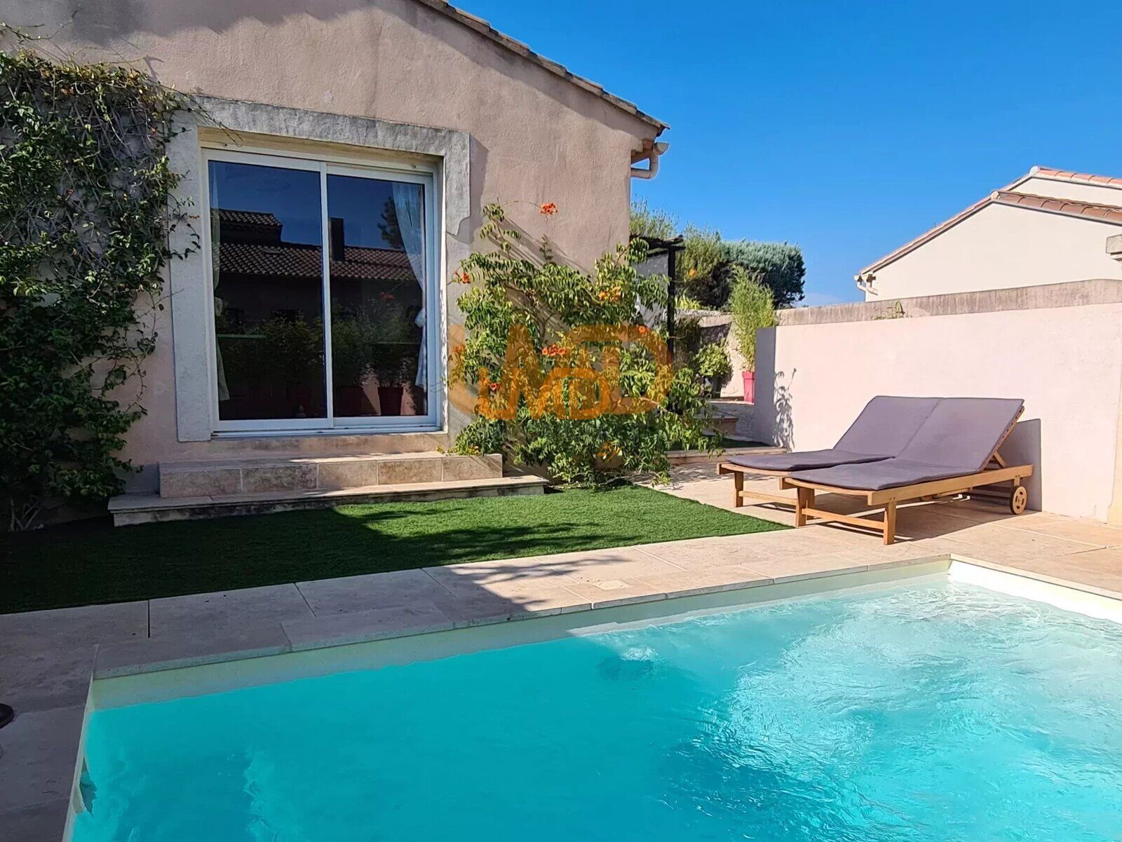 Maison Plain Pied, Piscine, Exposition SUD, Sans VIS A VIS, AU Calme - 931f0f53-3193-4647-9d53-009024de7512