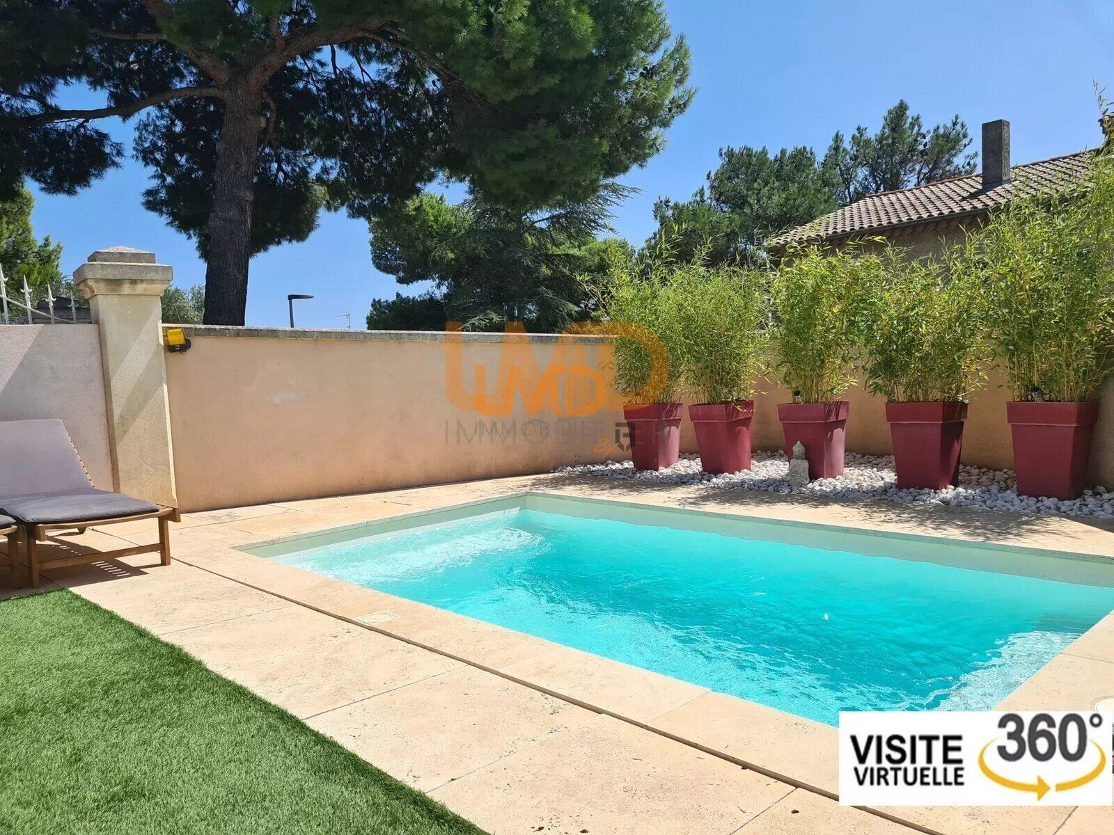 Maison Plain Pied, Piscine, Exposition SUD, Sans VIS A VIS, AU Calme - 8d05e376-4a40-47b7-a5e9-abd4fe85d4c8