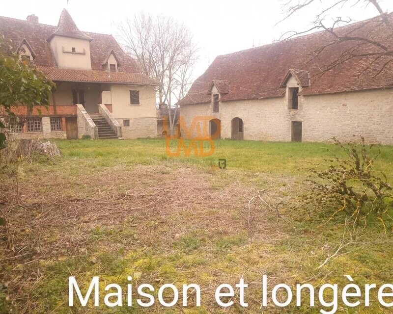 corps de ferme et sa longère en pierre  avec terrain à Villeneuve - 2c7c8857-976d-4e2a-b8cd-bac2b686651e
