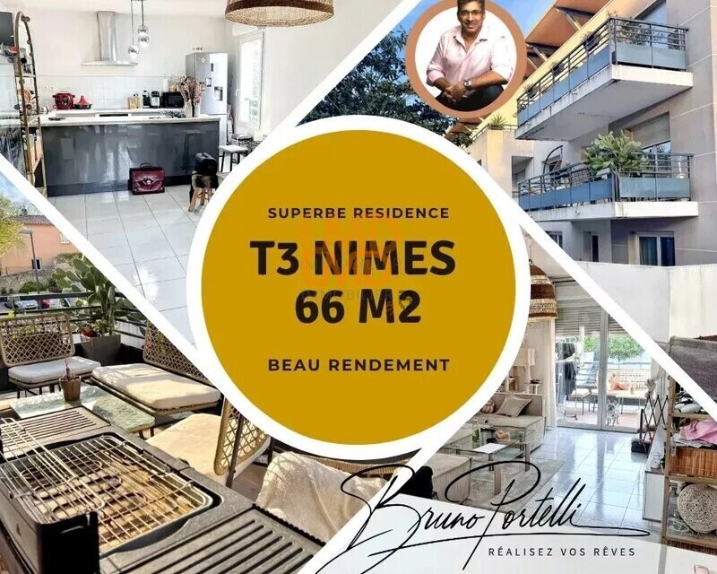 Investissement Clé en Main à Nîmes - T3 Loué - a7dfb19c-36d5-483f-b1f4-499a283921a0