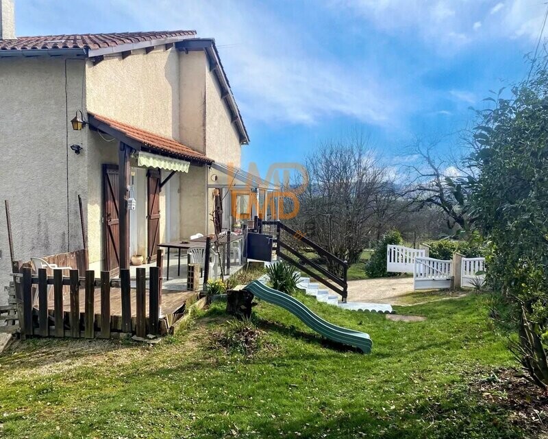 Villeneuve - Vue dominante - Maison + appartement indépendant - Maison Villeneuve vue dominante T2 indépendant