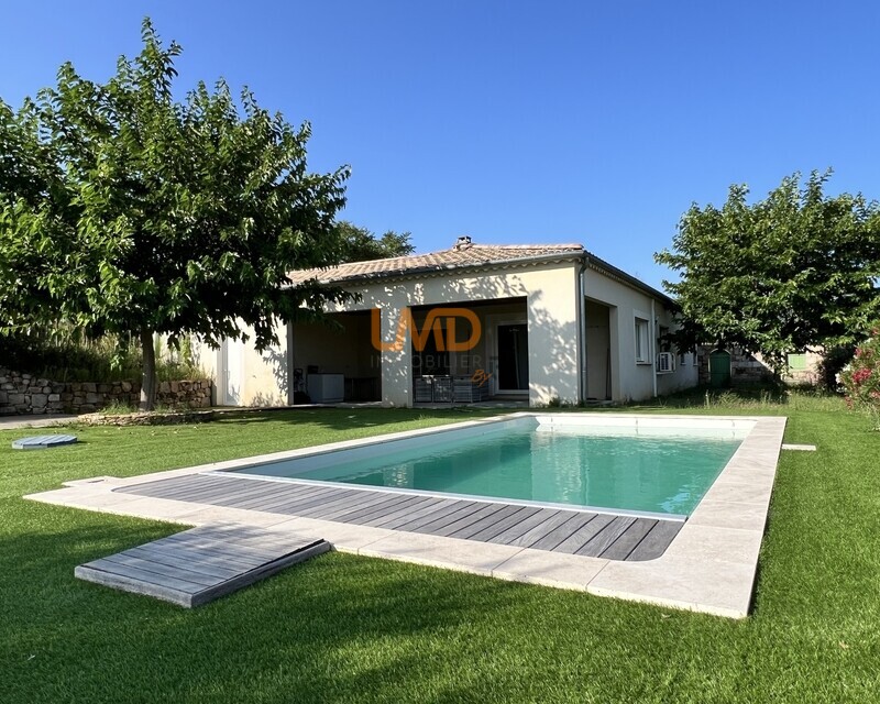 Villa 120m2 plain pied de 2017,  3 Chambres,  piscine chauffee  - Image00005