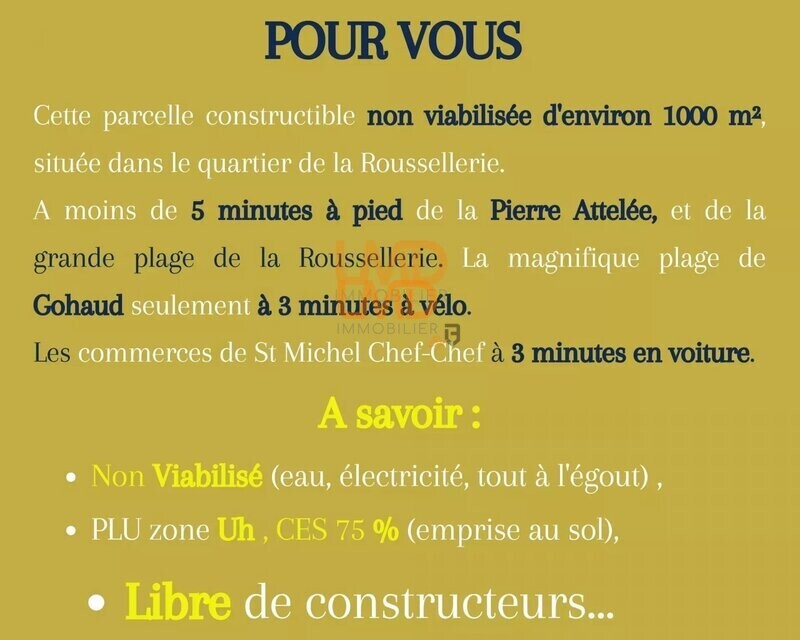 Terrain constructible Saint Michel Chef-Chef - 836c8f8a-0c75-4b94-a273-f572aec8617b