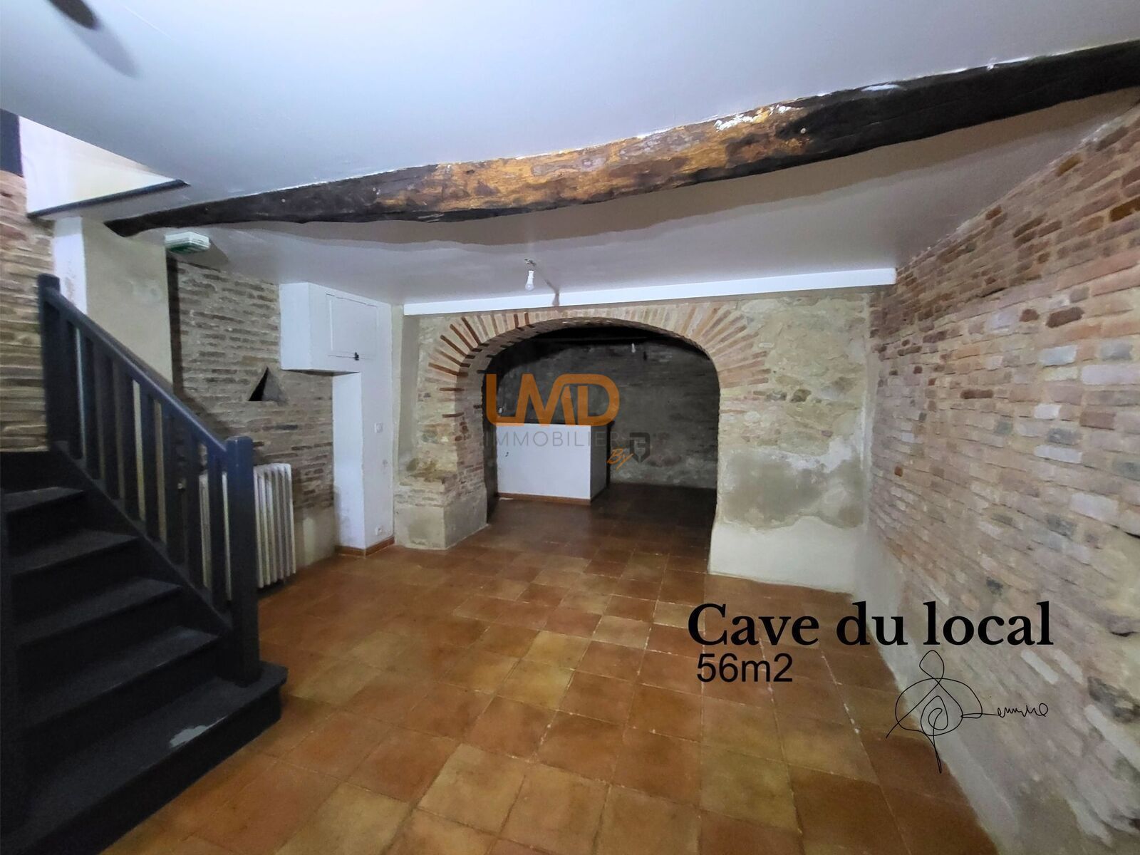 Immeuble à Beaumont-de-Lomagne - Cave du local