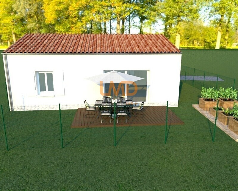 Terrain à bâtir avec projet de maison possible – Rochefort - Grande rendu-4