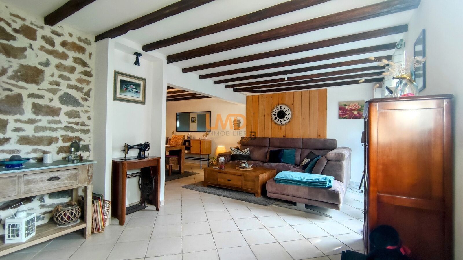 Maison à vendre à Saint-Brieuc – Quartier Robien - Eric-margely-immobilier-maison -quartier-robien-stbrieuc-mur-en-pierre