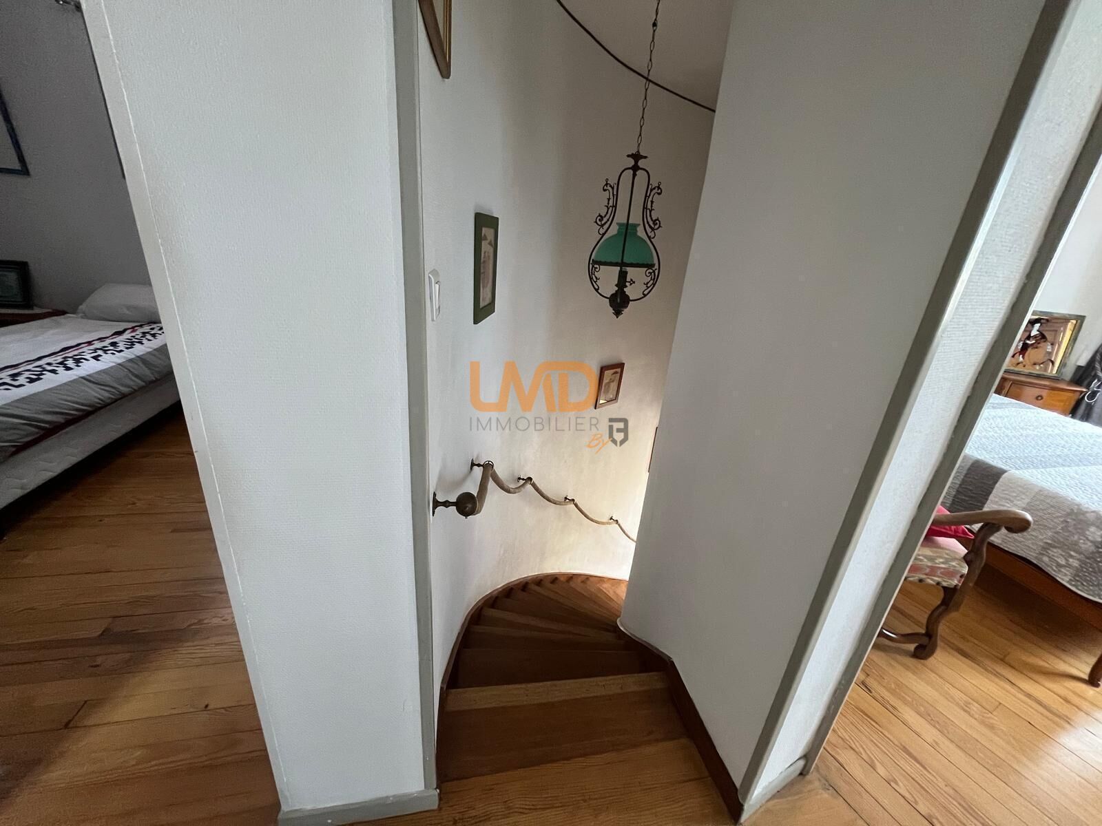 Maison d'exception - Escalier haut