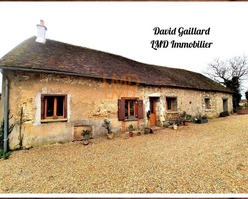 Longère Plain Pied - Selommes -Jardin -T3-Cachet - 33f80a26-0ec1-43ba-85e5-88bbeb774c21