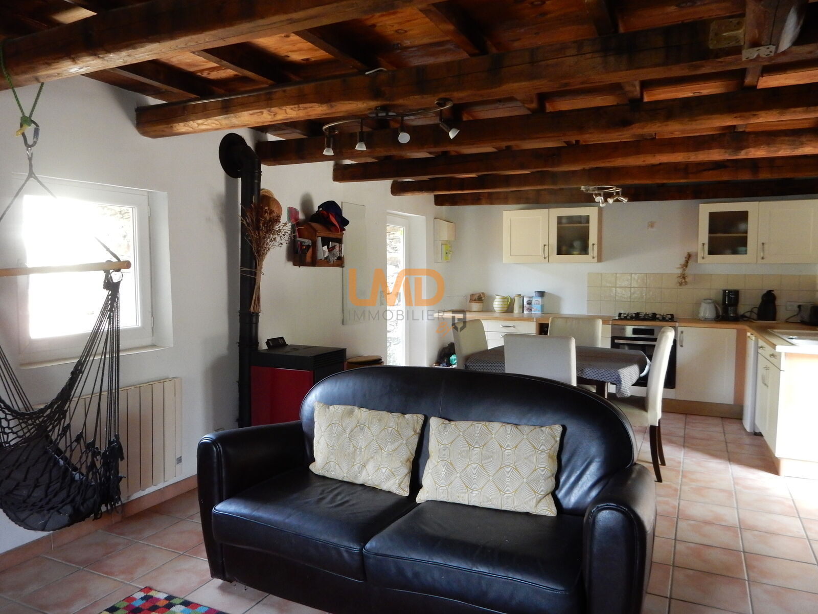 Maison en pierre - Vue panoramique - Terrain - Dscn4533