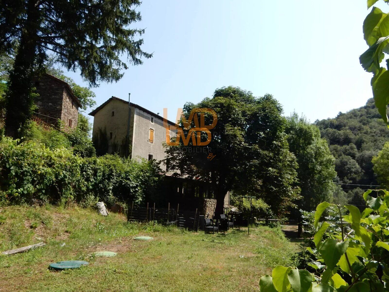 mas cévenol - 5 habitations - 3,4 ha terrain - 4c32bda8-df5b-46c2-9913-e6d49db57b68