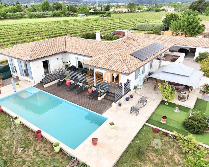 Le Luc: Villa 146m2 - Terrain 1500m2 - Piscine - Carport 6 Voitures - B0c8aec9-4cb7-41ae-9c2d-3e34cf53fa90 1 105 c