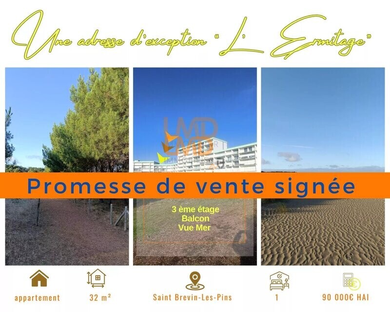Vue Mer, balcon, place parking quartier "Ermitage". - fbe21434-ec34-494e-9a21-ca8f78394abf
