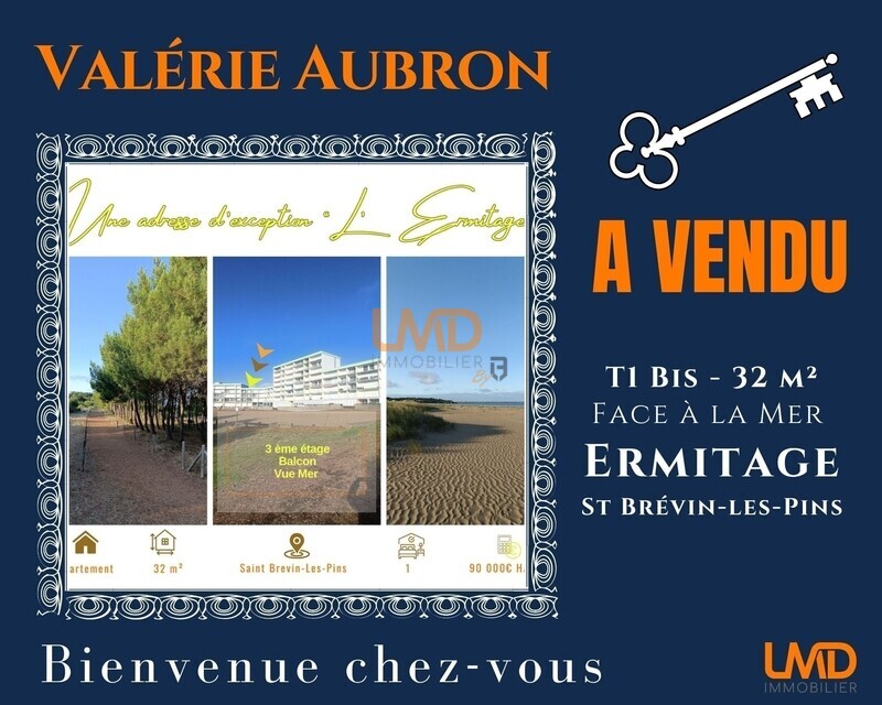 Vue Mer, balcon, place parking quartier "Ermitage". - N 29- soulard-hanss-pirault  3