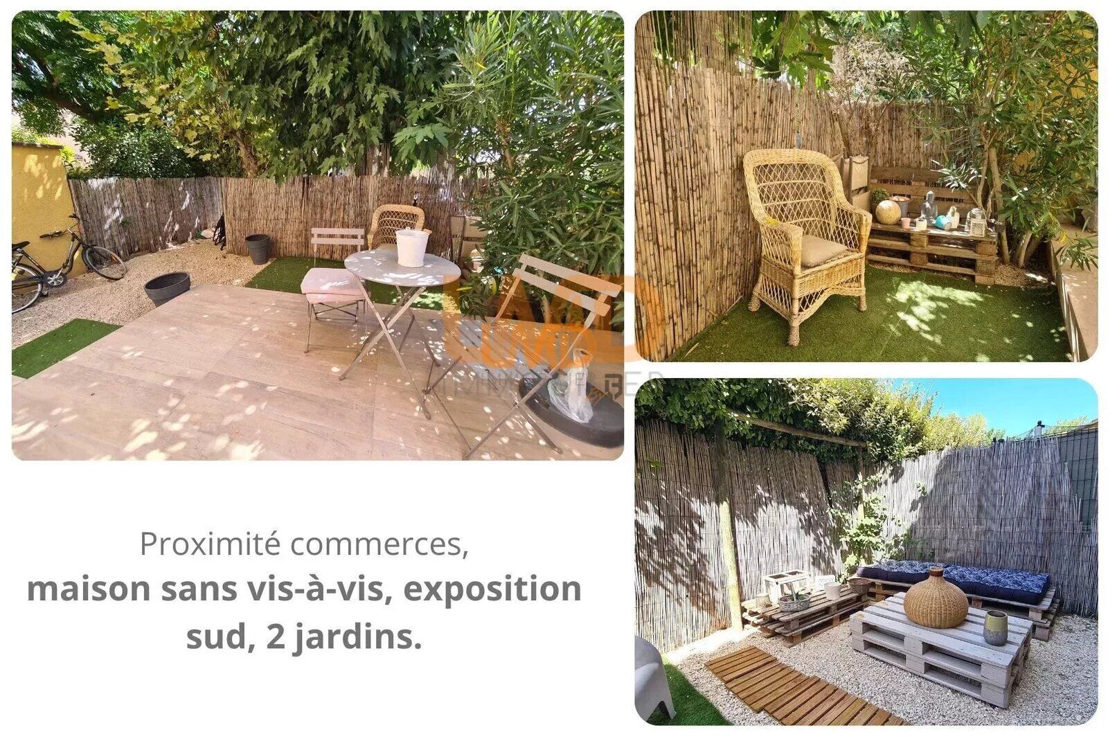 Luminosité - 2 Jardins - Sans VIS A VIS - Proximité Commerces - 8bf23ae6-8074-49d8-a7ee-360c0e60830c