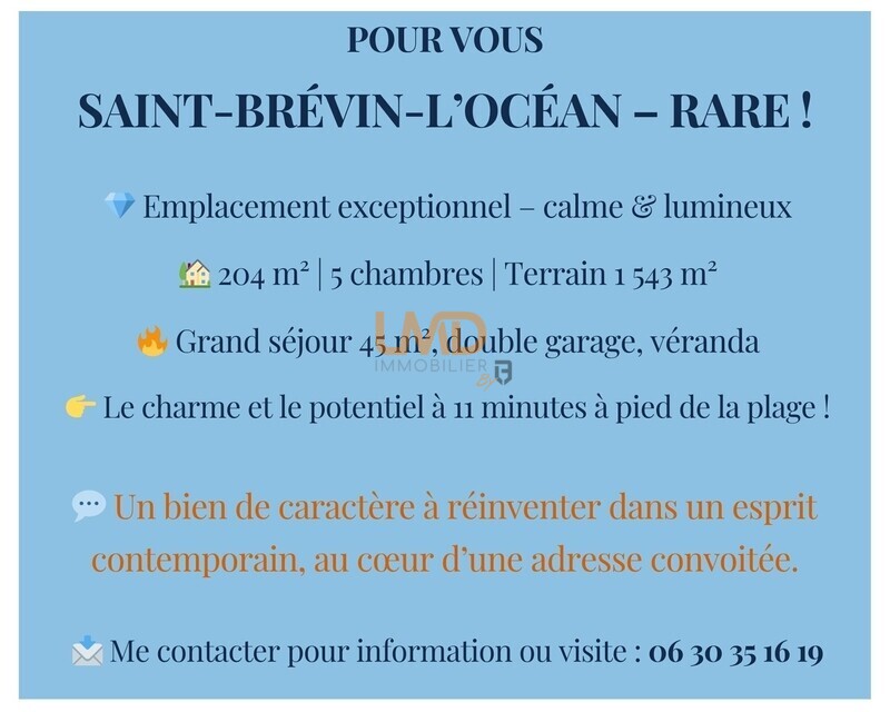 Saint-Brévin-l’Océan – cadre de vie recherché - 2-villa st brévin l océan  7 