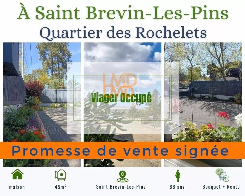 Viager occupé - Quartier les Rochelets à St Brevin-les-Pins - a655a0c2-c1ed-40d4-834f-c462ff7eca93