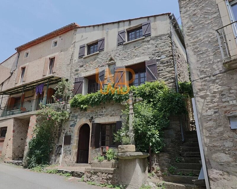 Maison de village en pierre - 95m2 - 4 chambres - Terrain non attenant - 91438b47-4bba-41c9-a44f-ce043b364aaa