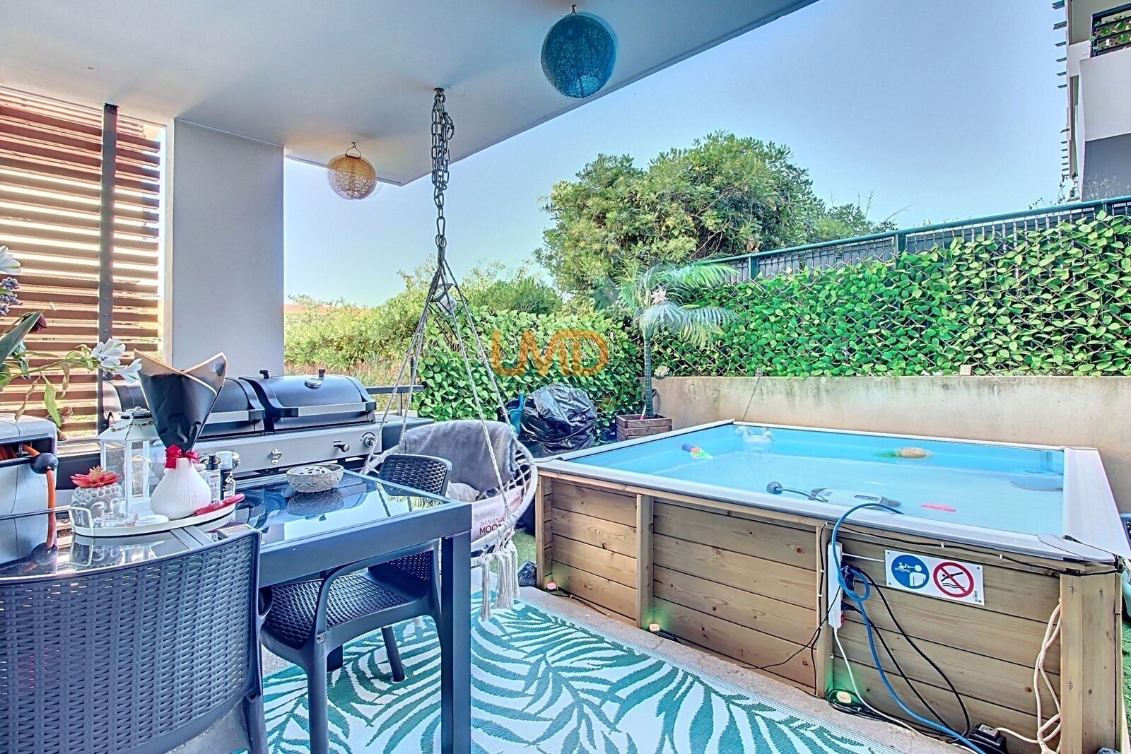 Appartement de type 3 de 60m² avec piscine et parking privé - 8