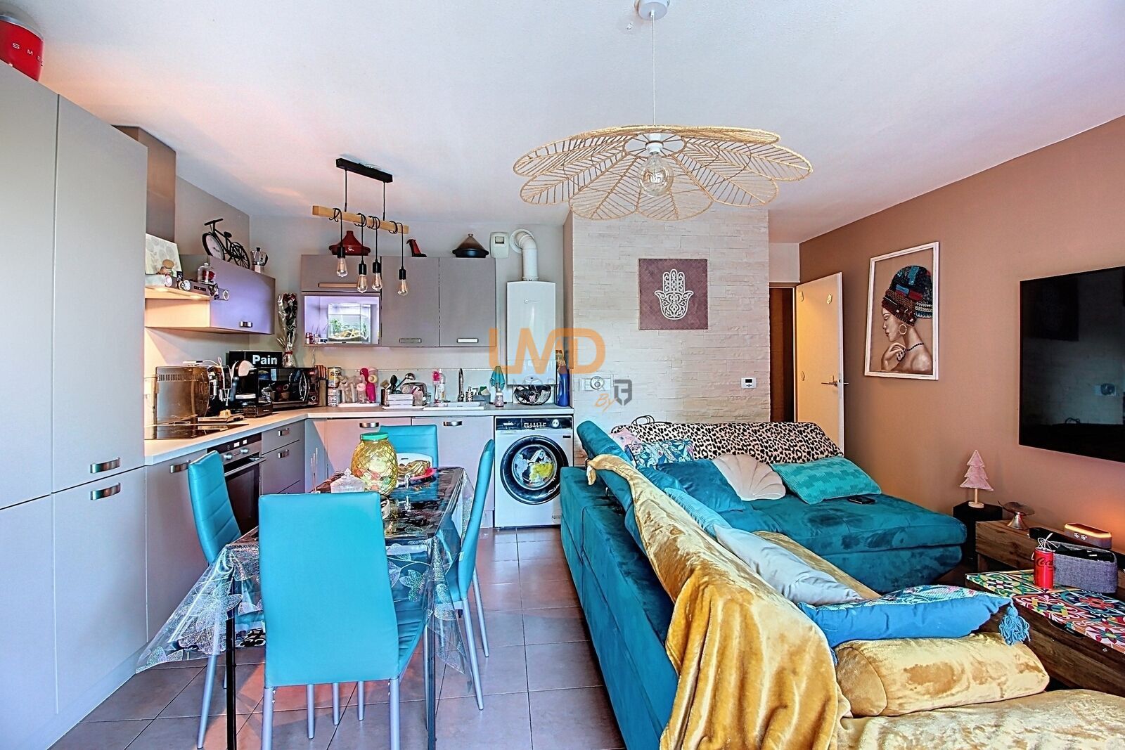 Appartement de type 3 de 60m² avec piscine et parking privé - 3