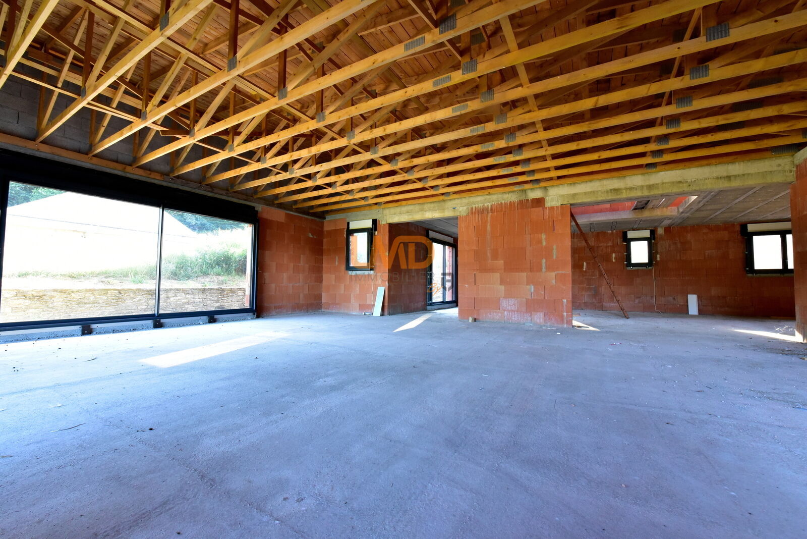 Maison neuve à terminer - Maison salles curan 12410