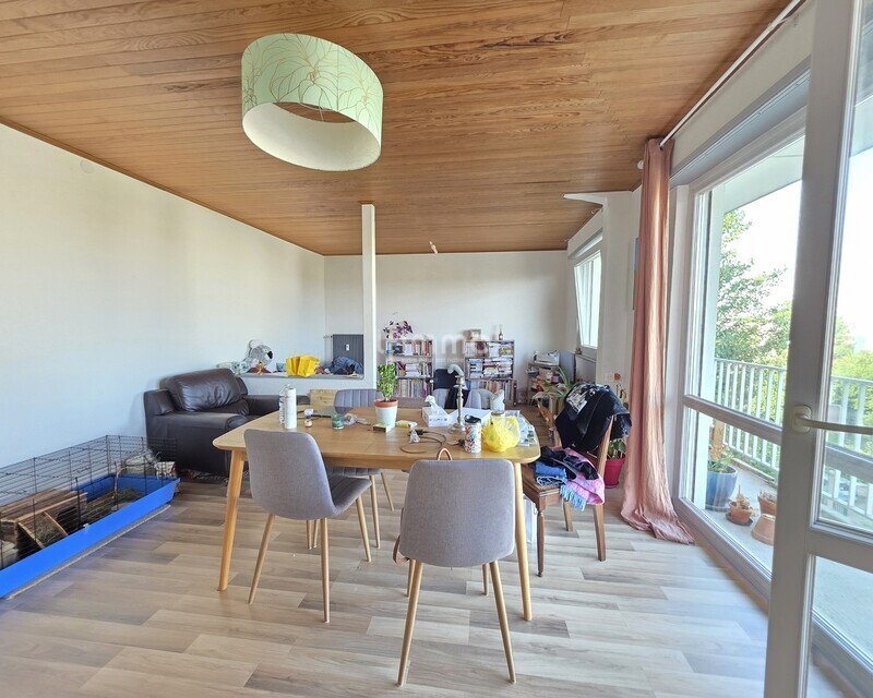 Illzach (68110) – Appartement F4 avec garage vendu loué - salon salle à manger