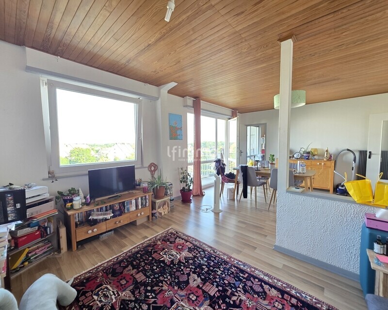 Illzach (68110) – Appartement F4 avec garage vendu loué - salon salle à manger