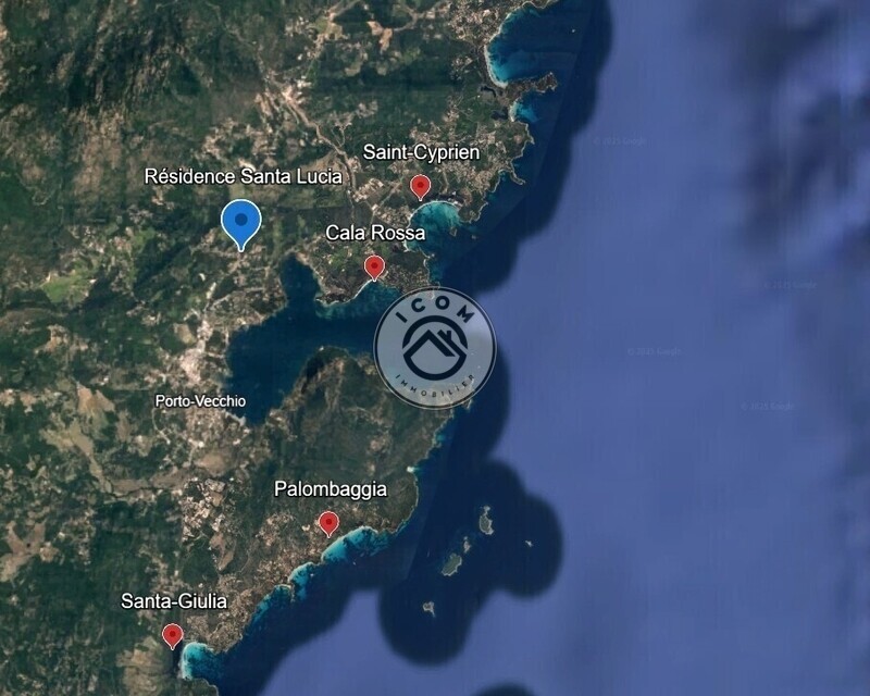 Appartement T3 avec parkings - Plan situation