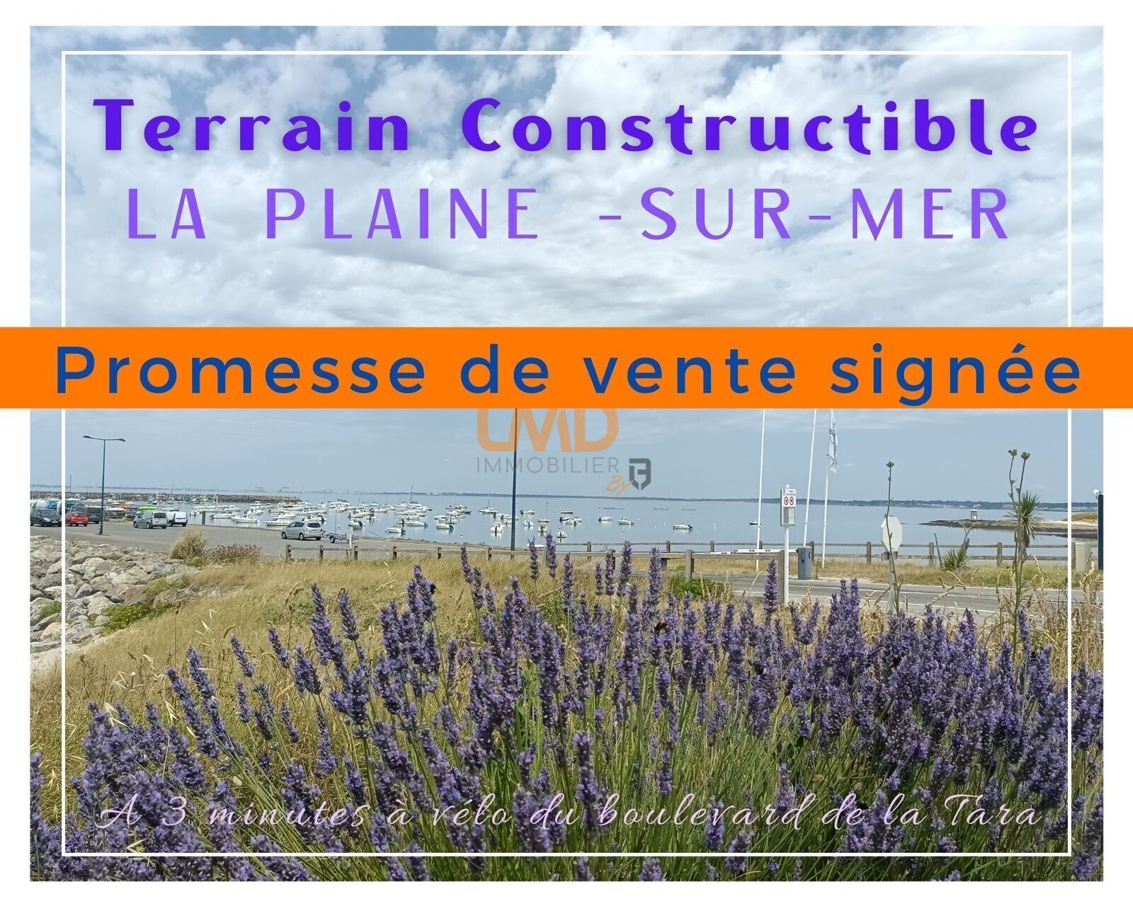 Terrain à bâtir, campagne et proche mer, au calme. - Promesse signéeterrain vezin bl508 - la plaine sur mer