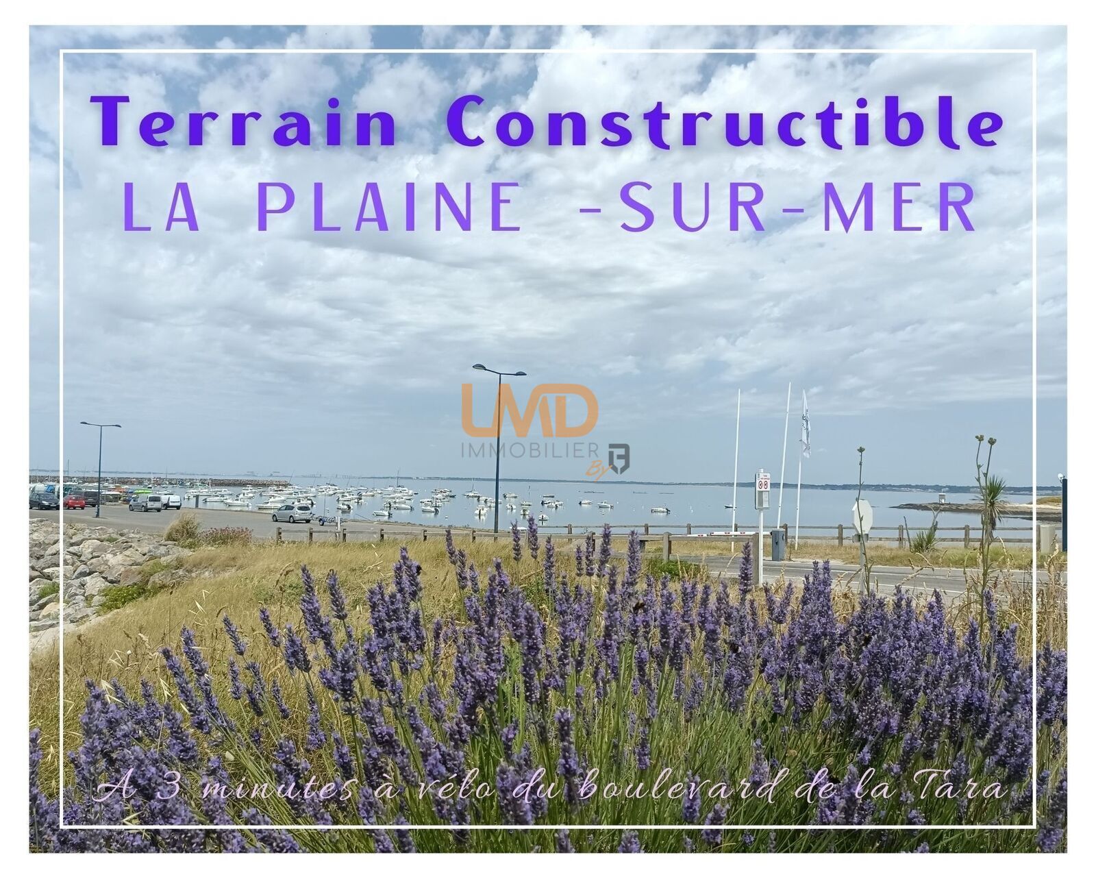 Terrain à bâtir, campagne et proche mer, au calme. - 2