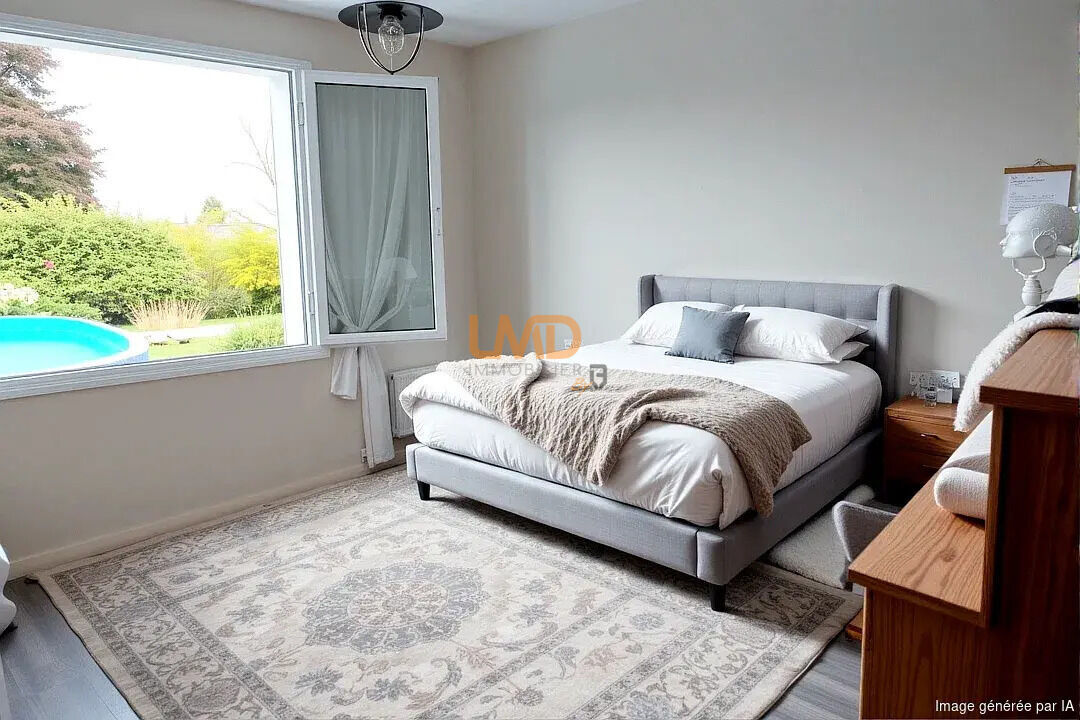 Bray sur Seine, maison 3 chambres avec sous-sol total et Piscine - Ia generated 1759497343