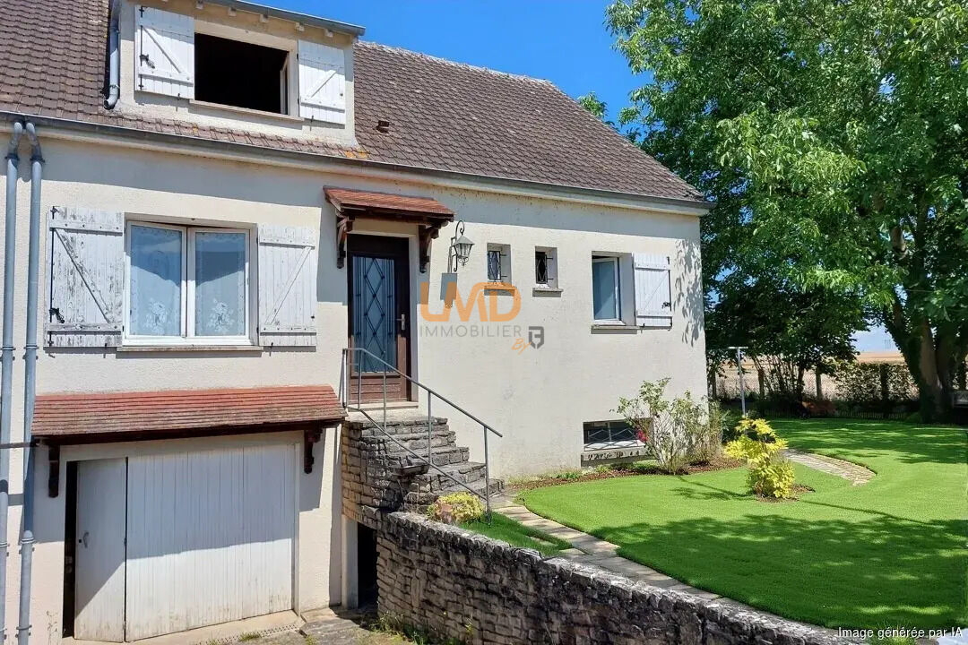 Bray sur Seine, maison 3 chambres avec sous-sol total et Piscine - Ia generated 1761148484