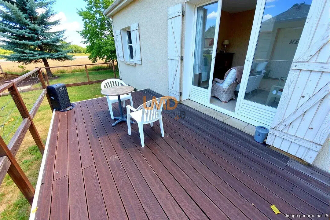 Bray sur Seine, maison 3 chambres avec sous-sol total et Piscine - Ia generated 1761153036