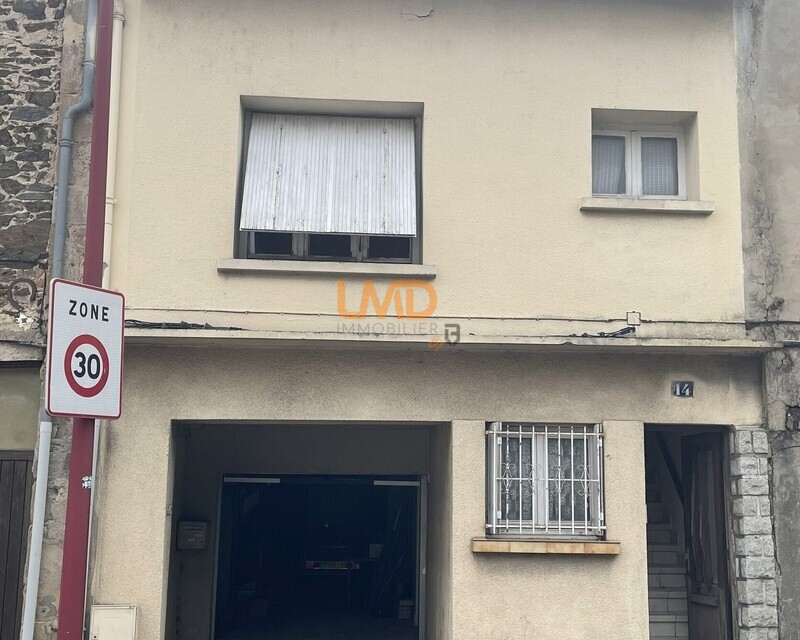 Maison de ville T4 avec garage et jardin - Aveyron maison t4 avec garage et terrain  17