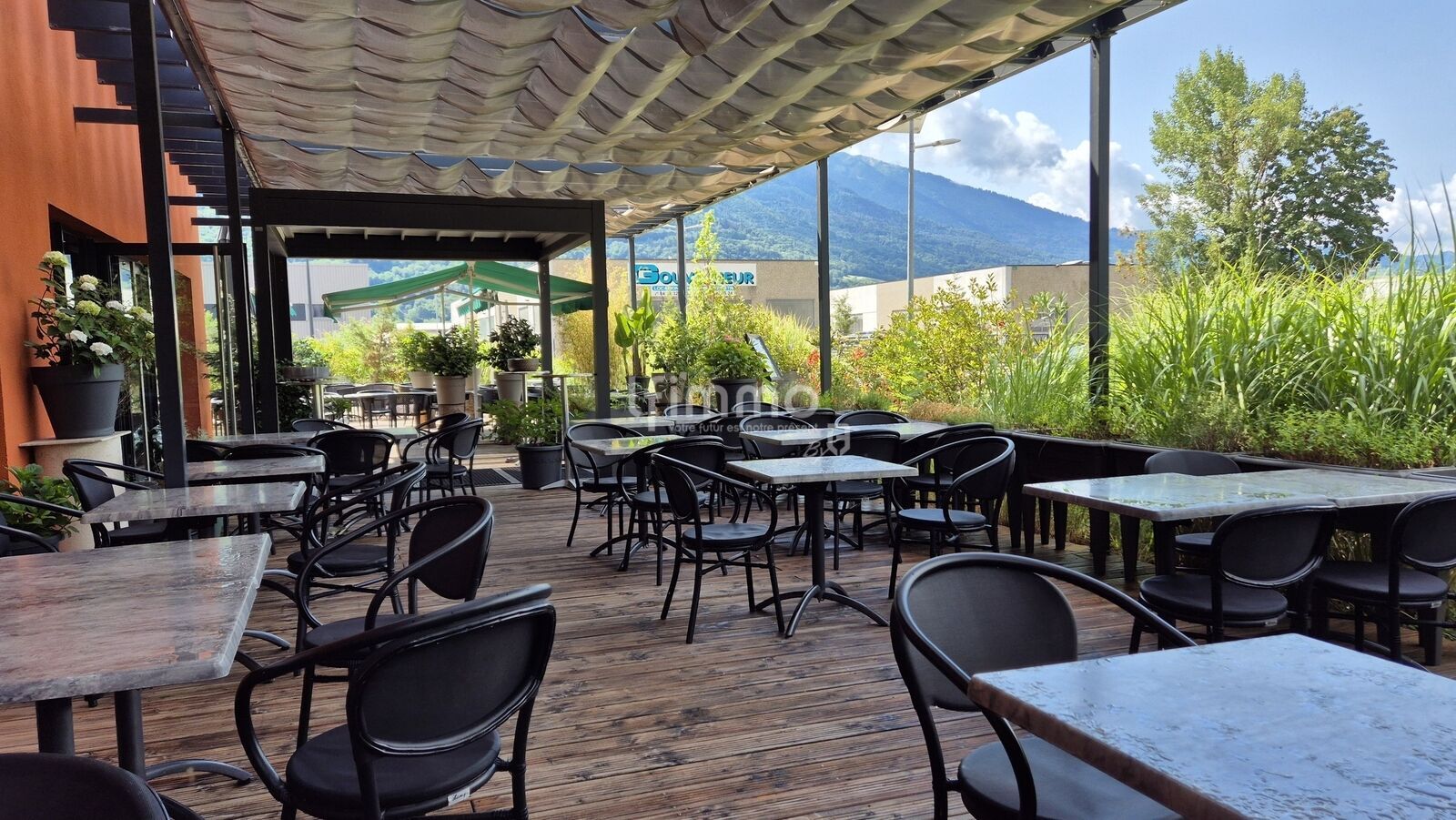 Vente restaurant avec licence IV sur Gilly-sur -isère - Terrasse