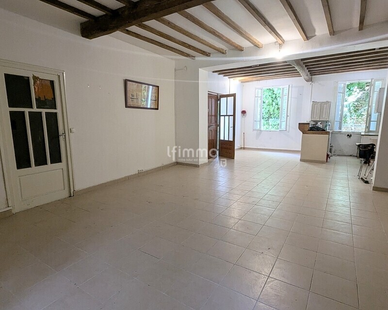 Maison de village - 106 m² - Sumène - Sejour