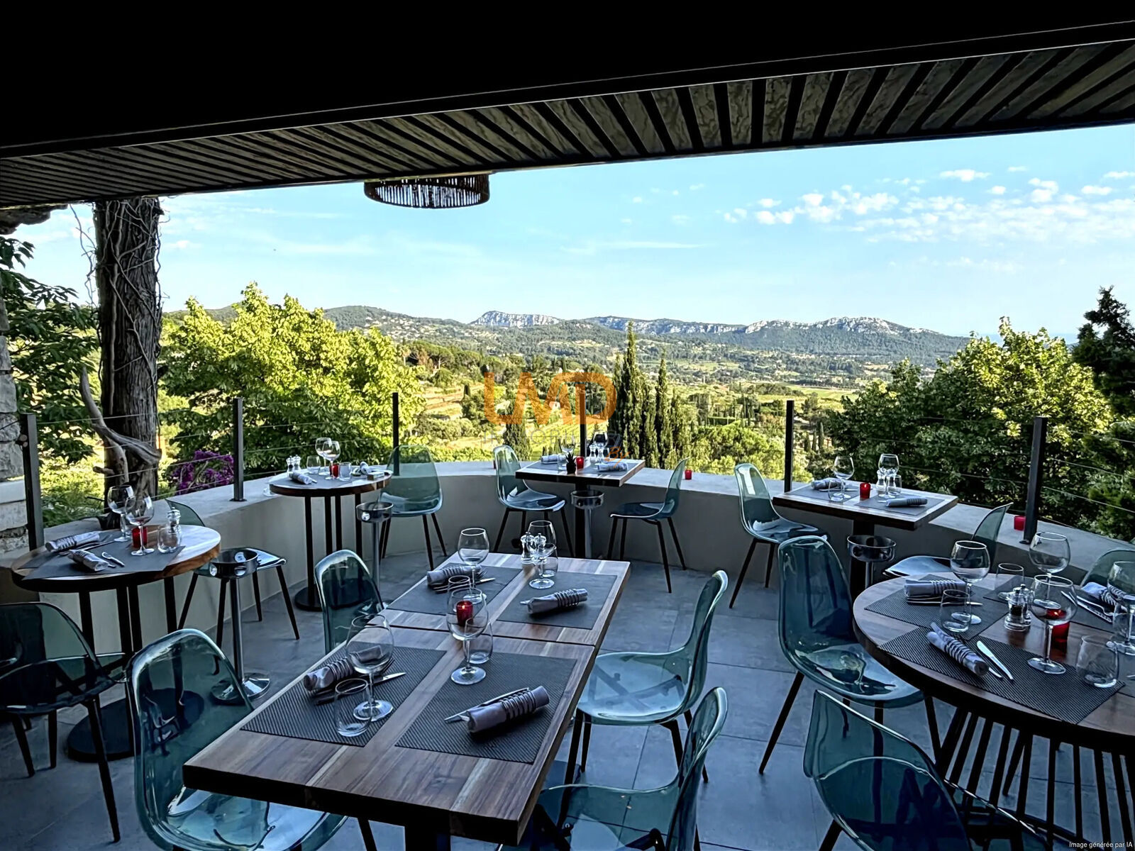 Restaurant emplacament n°1 - Terrasse - Vue panoramique - Ia generated 1759387736