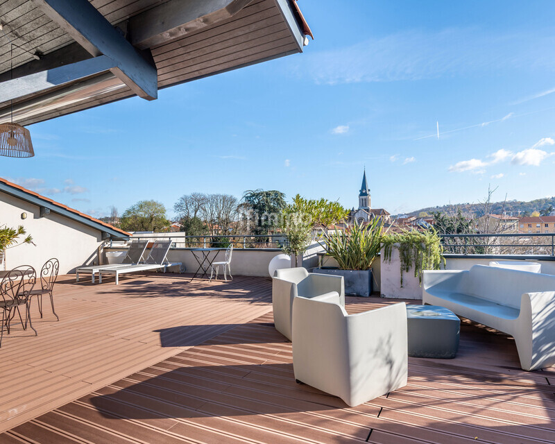 Exceptionnel toit-terrasse de 152 m² + 110 m² d’extérieur  - Garel 15