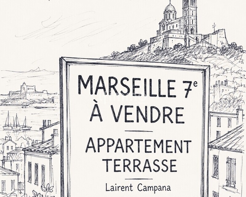 Marseille 7ème / Appartement rénové / Terrasse  - Img 2163