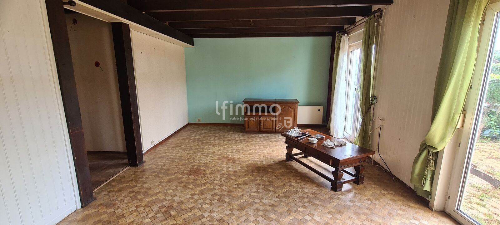 Maison mitoyenne à fort potentiel à Landser, 3 chambres, garage - Binder