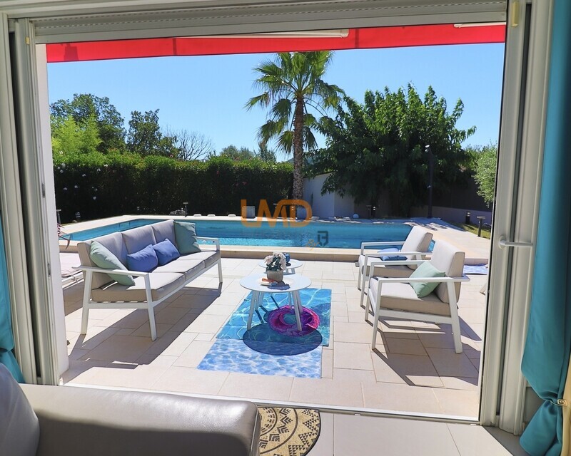 Taradeau: maison T5 + bureau sur 700m2 avec piscine - Taradeau T5 120m2