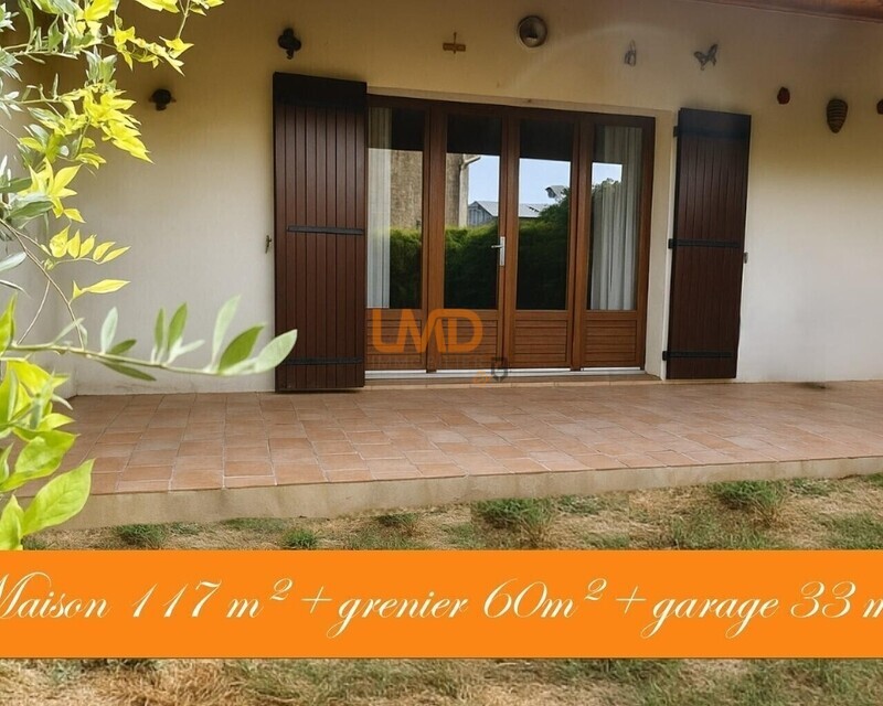 Maison Traditionnelle - 3 Chambres - Grenier aménageable- Grand Garage - Photo vitrine 1