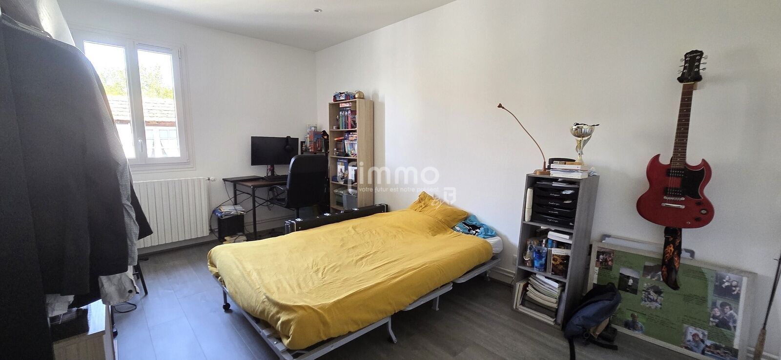 Maison de ville mitoyenne proche du centre ville d'Autun! - Chambre 3