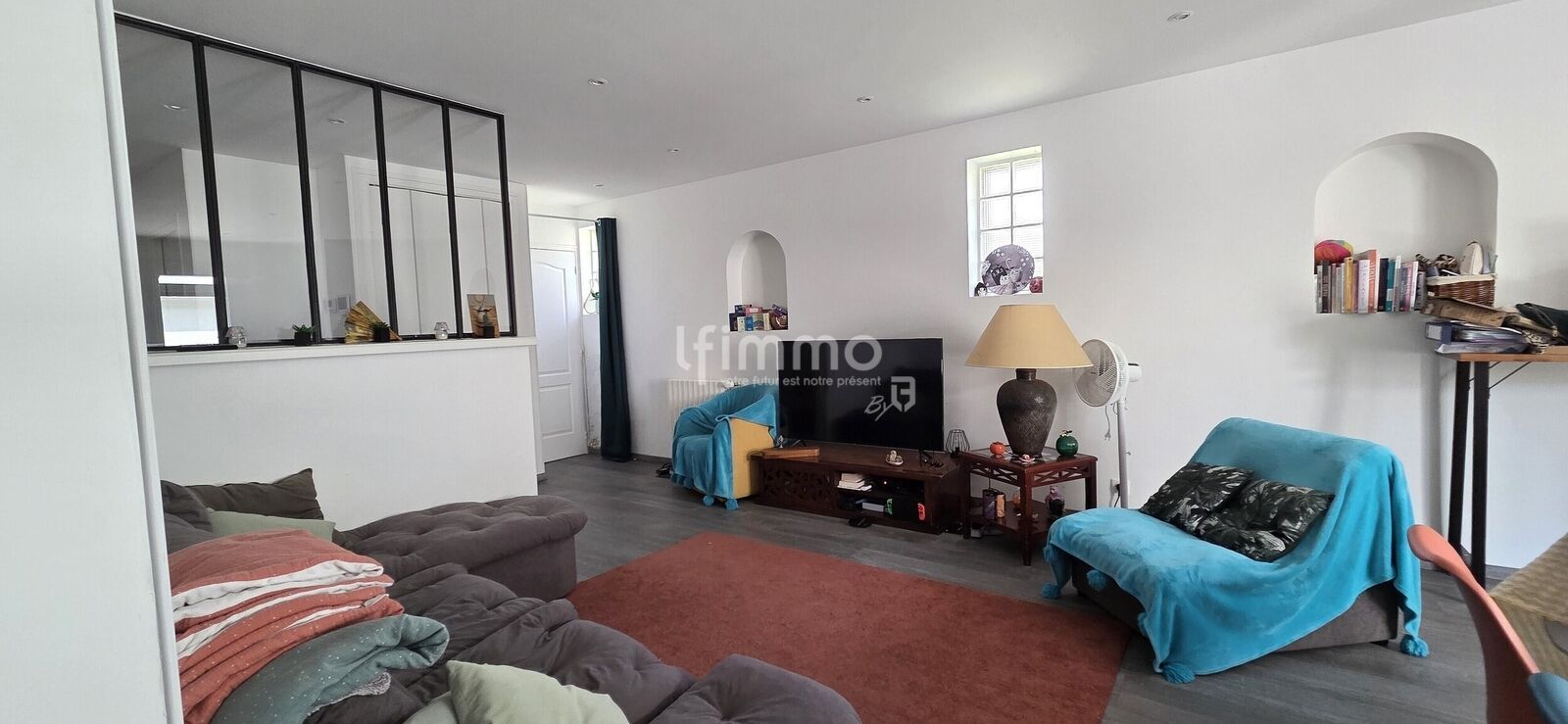 Maison de ville mitoyenne proche du centre ville d'Autun! - Salon 3