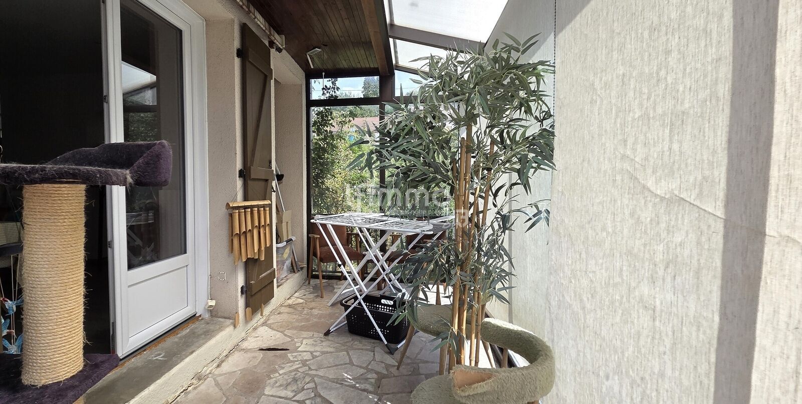 Maison de ville mitoyenne proche du centre ville d'Autun! - Véranda